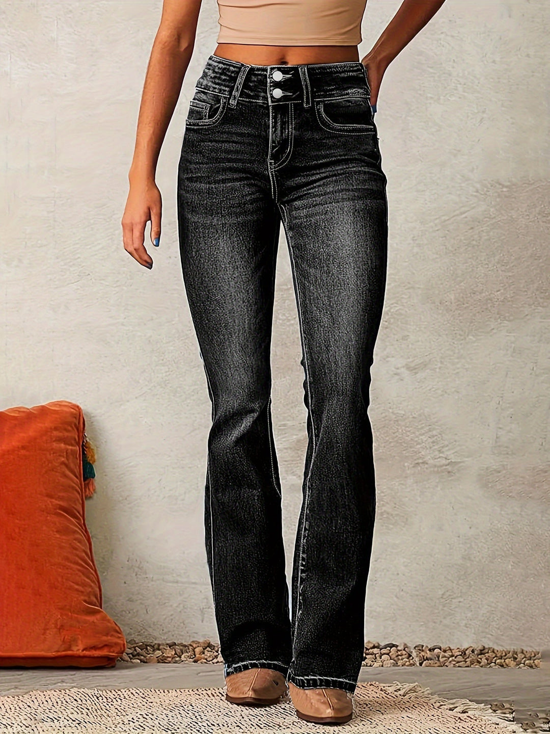 ARAYA | Jeans de tiro alto