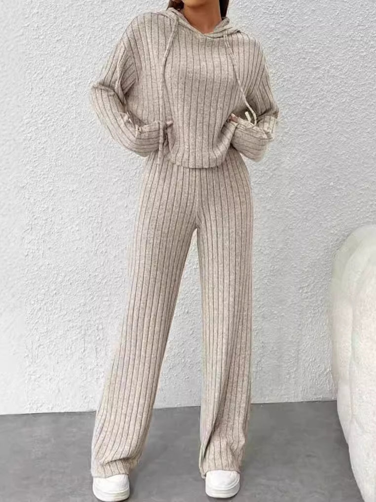 CONJUNTO CON CAPUCHA RAYAS