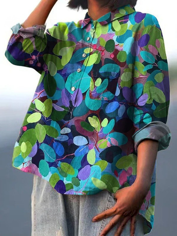 Grace | Elegante camisa estampada