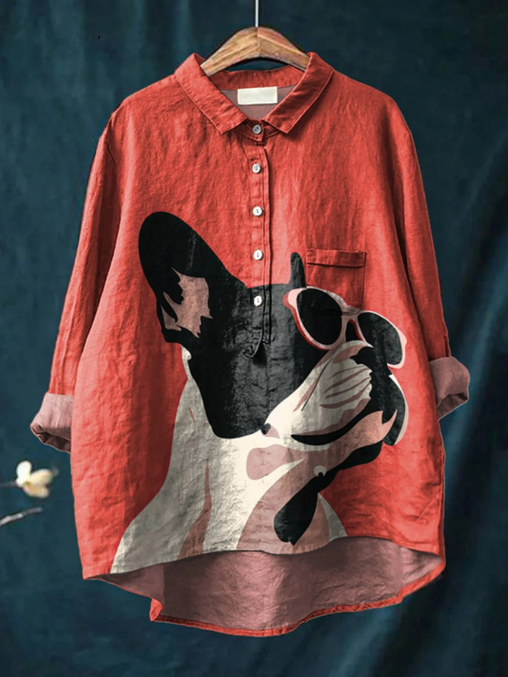 Evie | Elegante camisa estampada