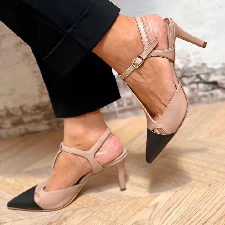 Evrardine | Zapatos de Tacón Bicolor