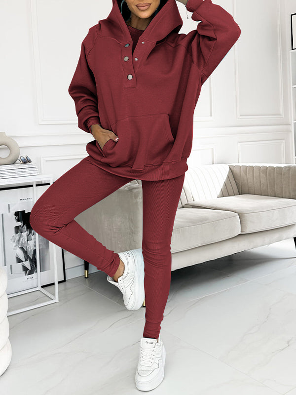 CONJUNTO TRES PIEZAS SUDADERA
