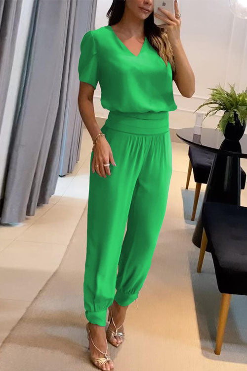 CONJUNTO CASUAL DOS PIEZAS CUELLO V