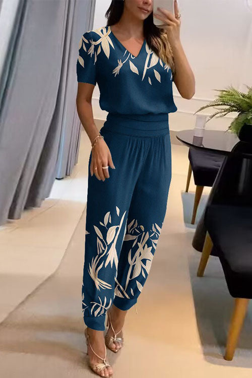 CONJUNTO CASUAL DOS PIEZAS CUELLO V