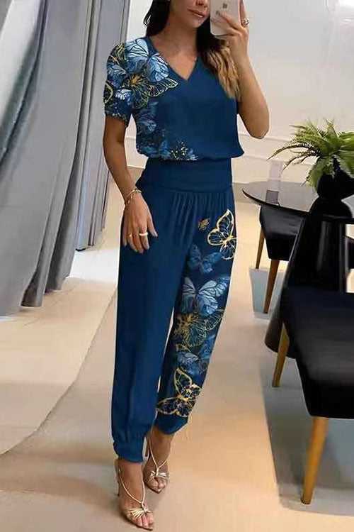CONJUNTO CASUAL DOS PIEZAS CUELLO V