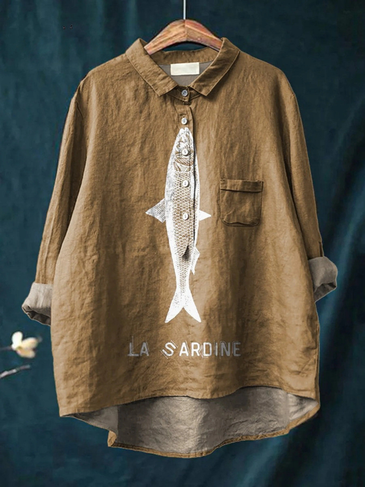 Sophie | Elegante camisa estampada