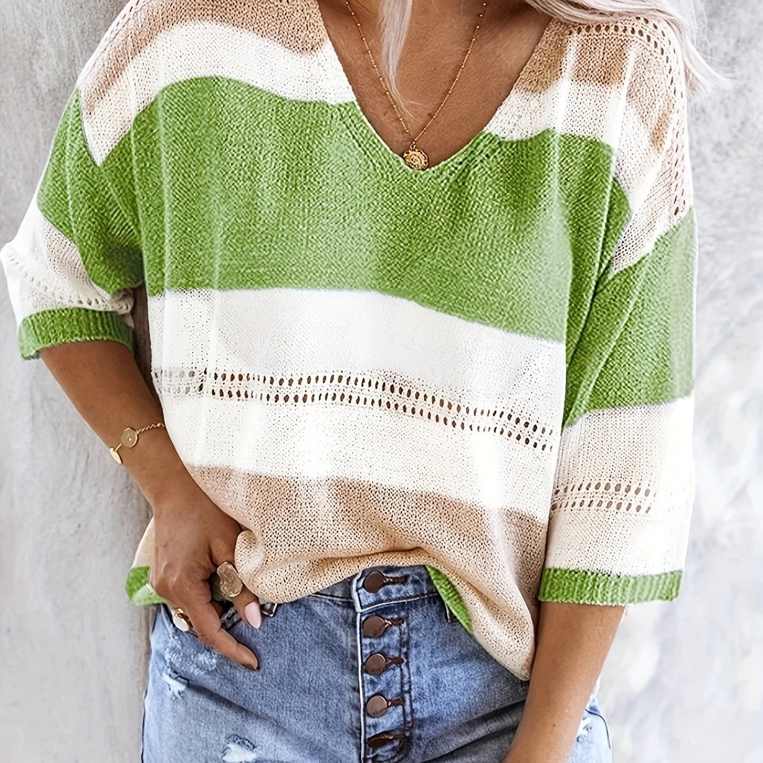 Top Lucía | Elegante blusa con hombros descubiertos