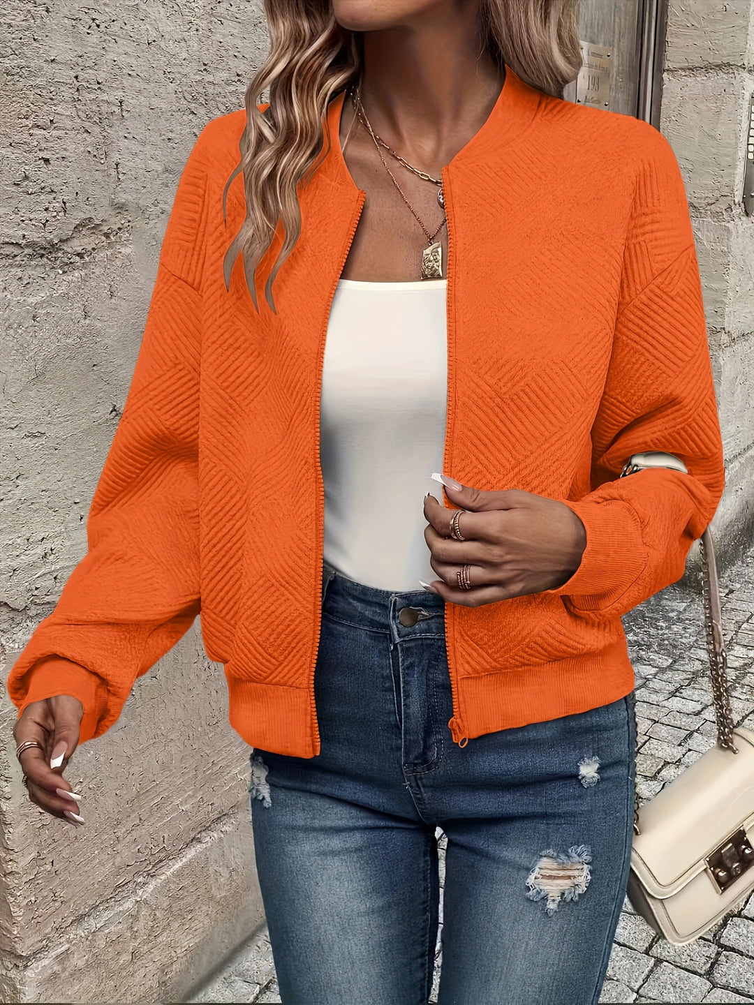 Chaqueta Carmen | Elegante chaqueta con cremallera