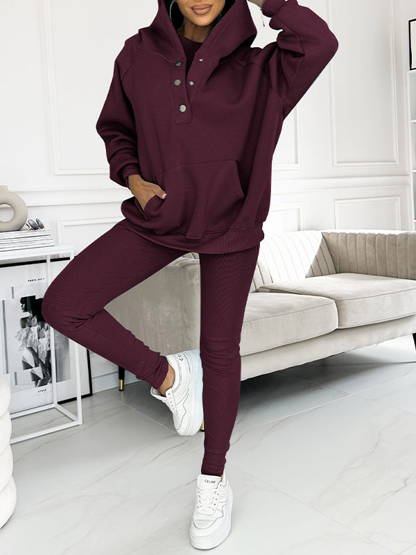 CONJUNTO TRES PIEZAS SUDADERA