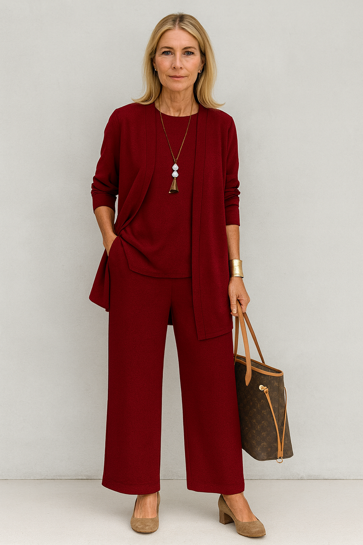 Amelia | Conjunto Elegante de 3 Piezas