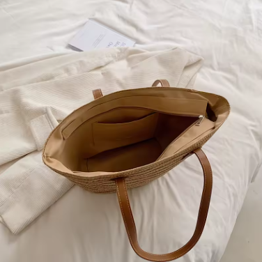 MALAGA | Bolso de rafia