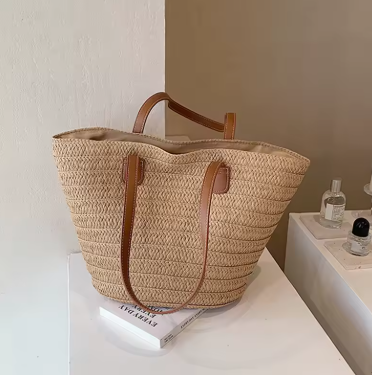 MALAGA | Bolso de rafia