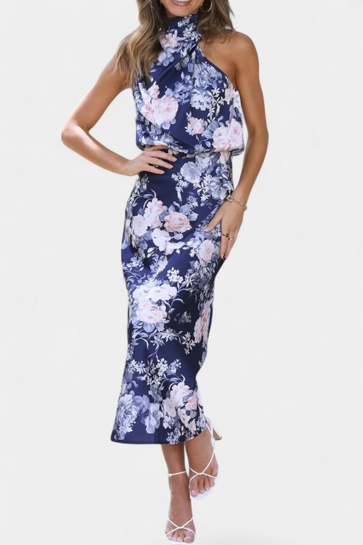 Lisa | Maxi Floral Halter