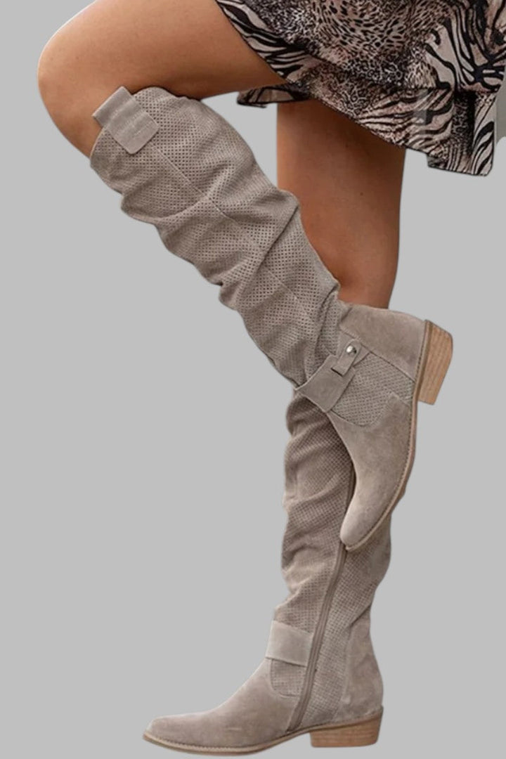 Rivani™ | Elegantes botas hasta la rodilla