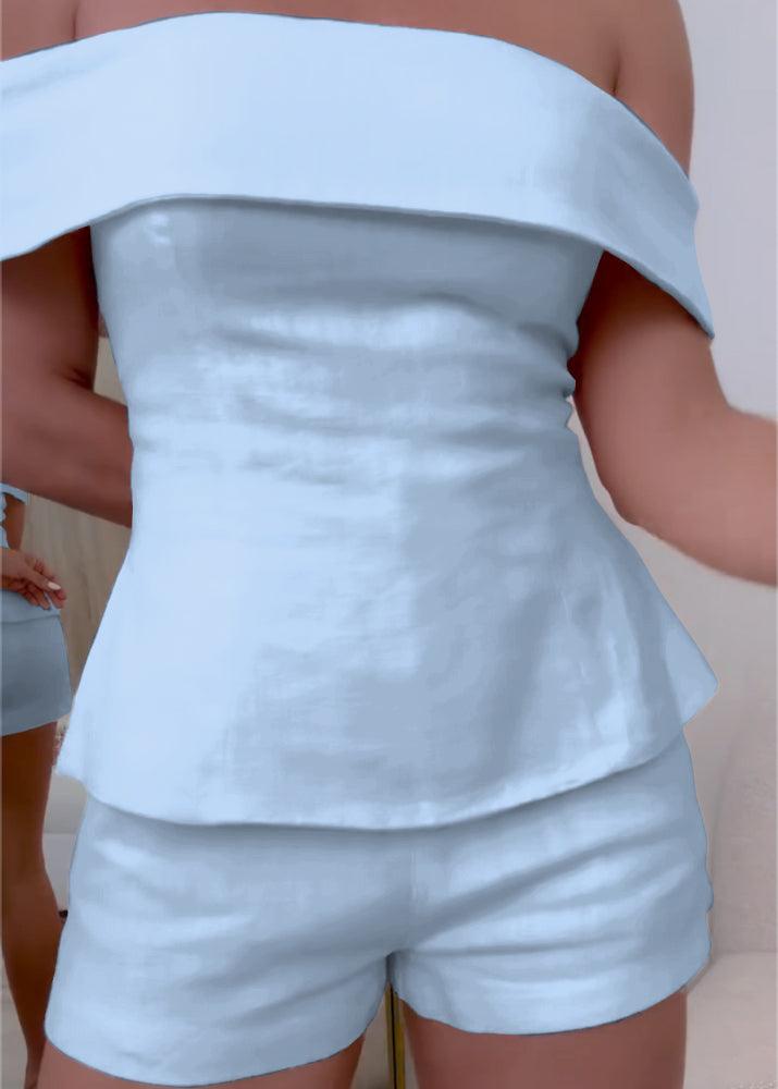 CONJUNTO TOP Y PANTALÓN CORTO